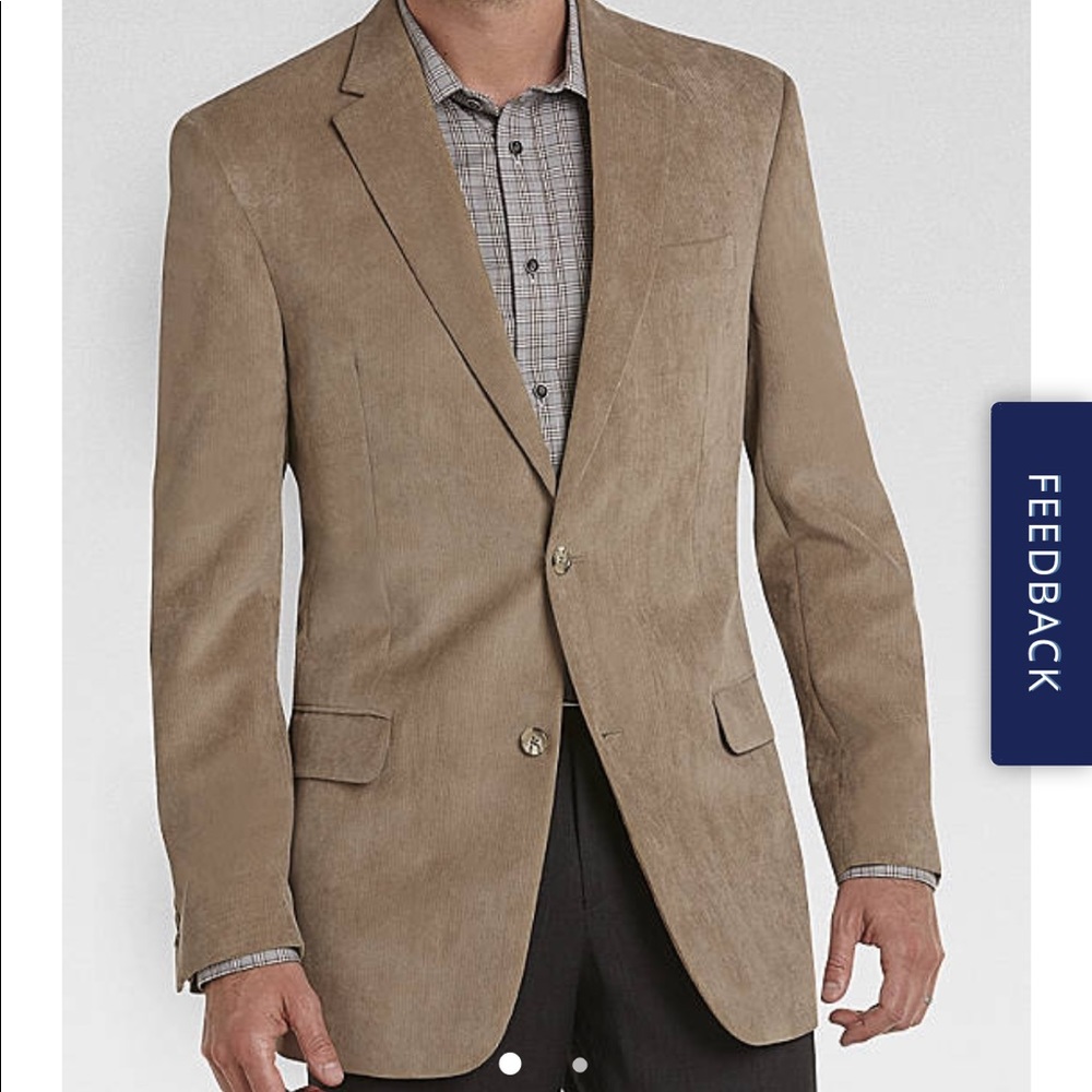 Pronto Uomo Microsuede Modern Fit Sport Coat NWT